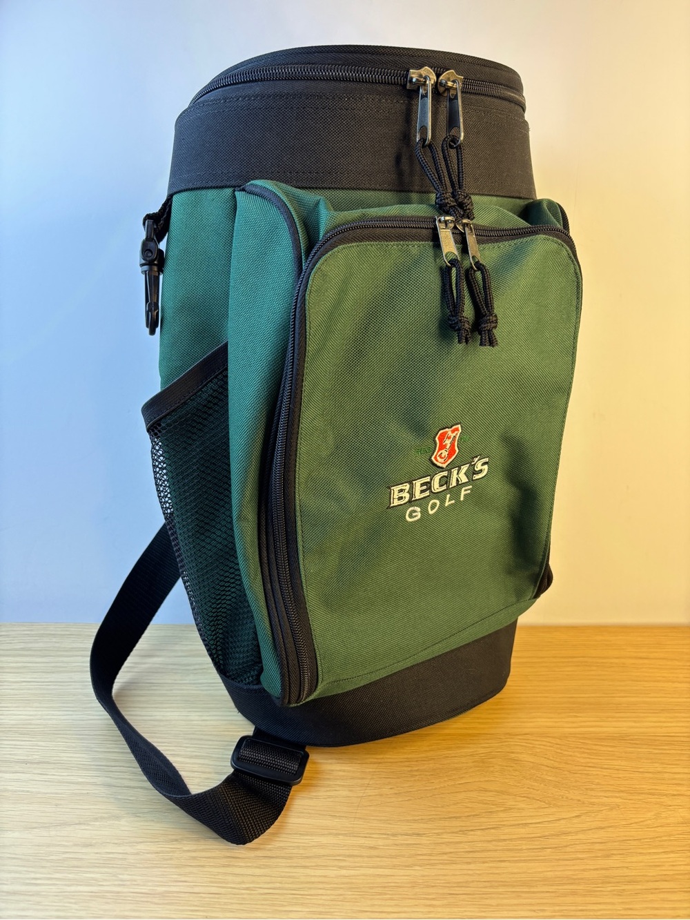 Beck's Beer Promotional Golf Bag Cooler by Seville Sports NWOT